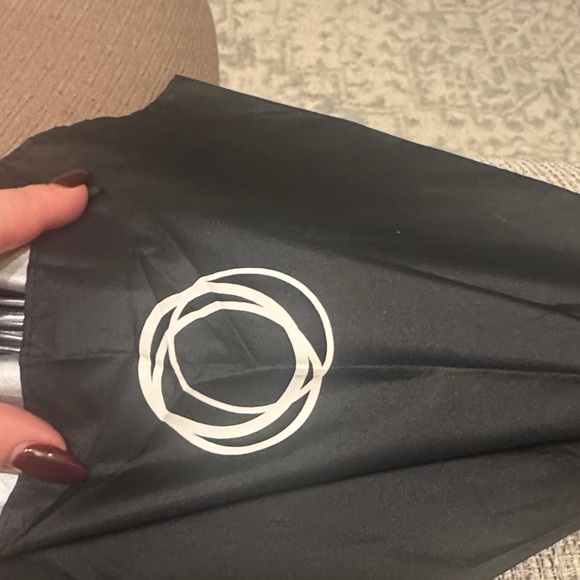 Black and Silver Umbrella - Picture 4 of 5